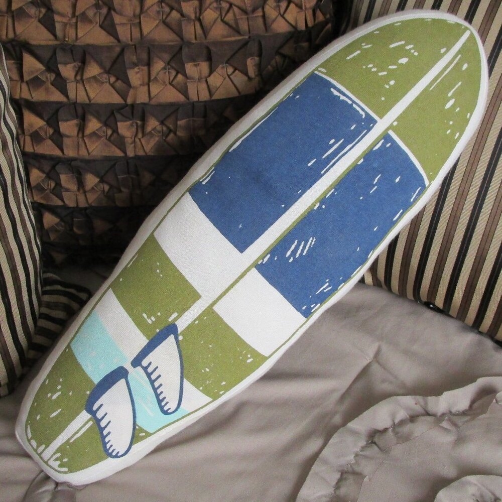 printed cotton canvas decorative pillow